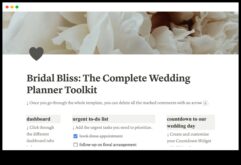 Bridal Bliss Blueprint Usta Düğün Planlamasına Giden Rehberiniz